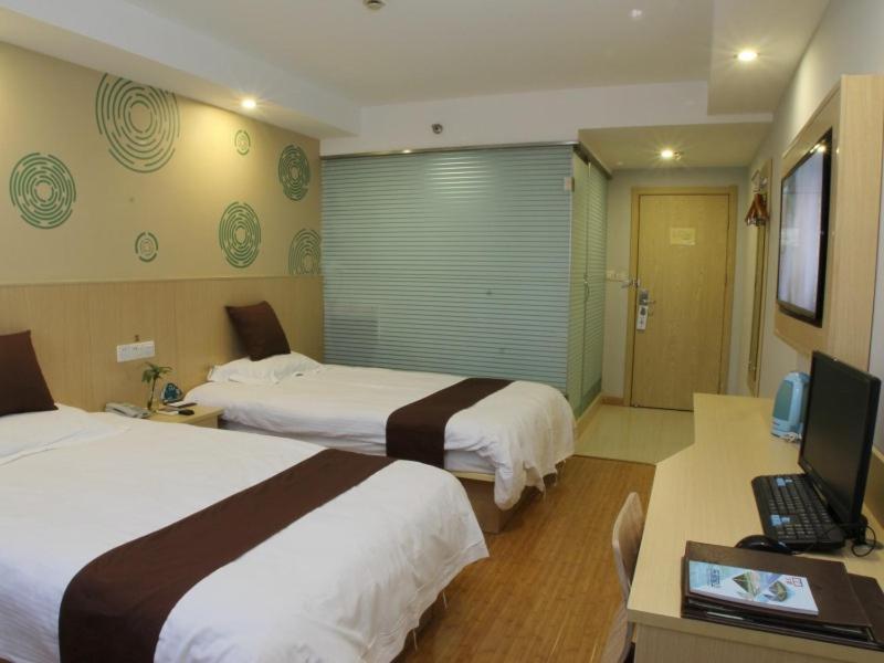 Greentree Inn Shanghai Gucun Park Express Hotel Eksteriør billede